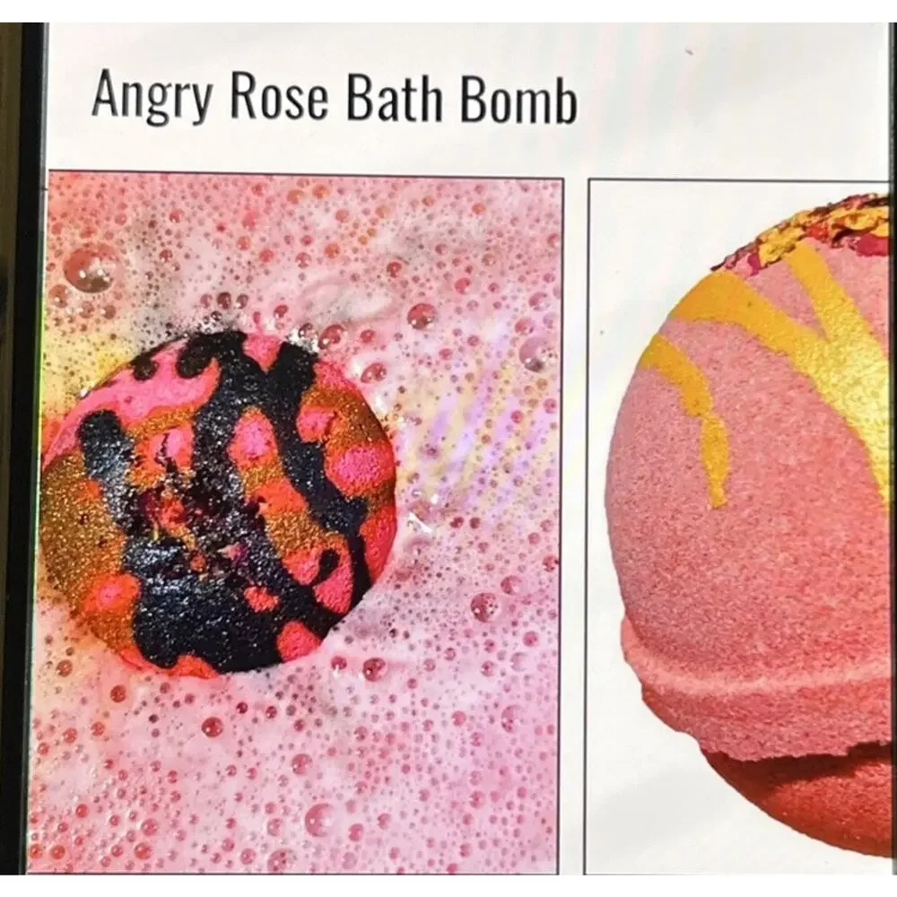 Naturally Vain Luxury Bath Bomb Set 9Pack Assorted Scents Non Staining